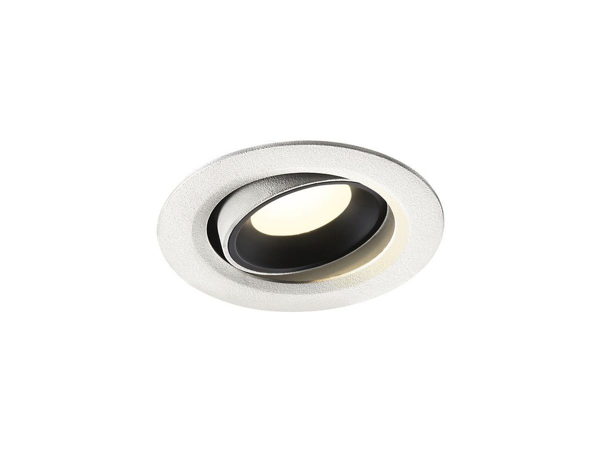 EB-LED-Downlight SLV NUMINOS MOVE XS, 7W 200mA 720lm 4000K 20° ws/sz