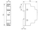 Stromversorgung Siemens LOGO!POWER, IN:100…240VAC, OUT:24VDC/0.6A, 1TE