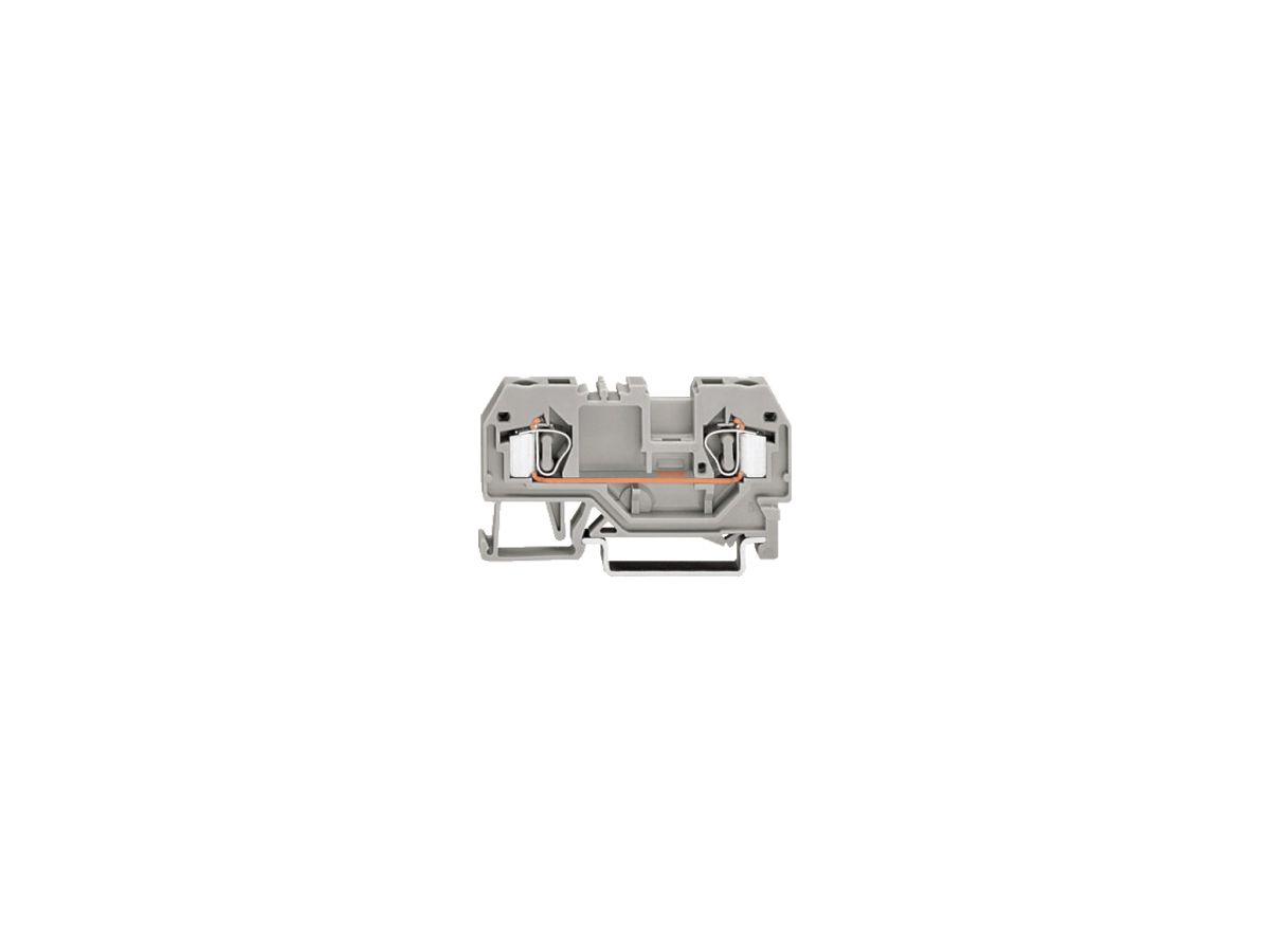 Durchgangsklemme WAGO 4mm² grau