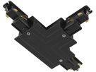 T-Verbinder SLV S-TRACK DALI 5-polig Erdung innen links schwarz