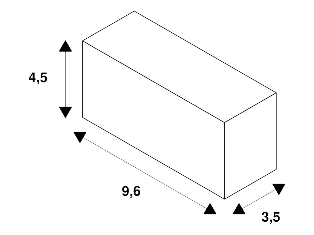 Leuchtenadapter SLV für Stromschiene EUTRAC 3-phasig, 1LNPE, max. 5kg, weiss