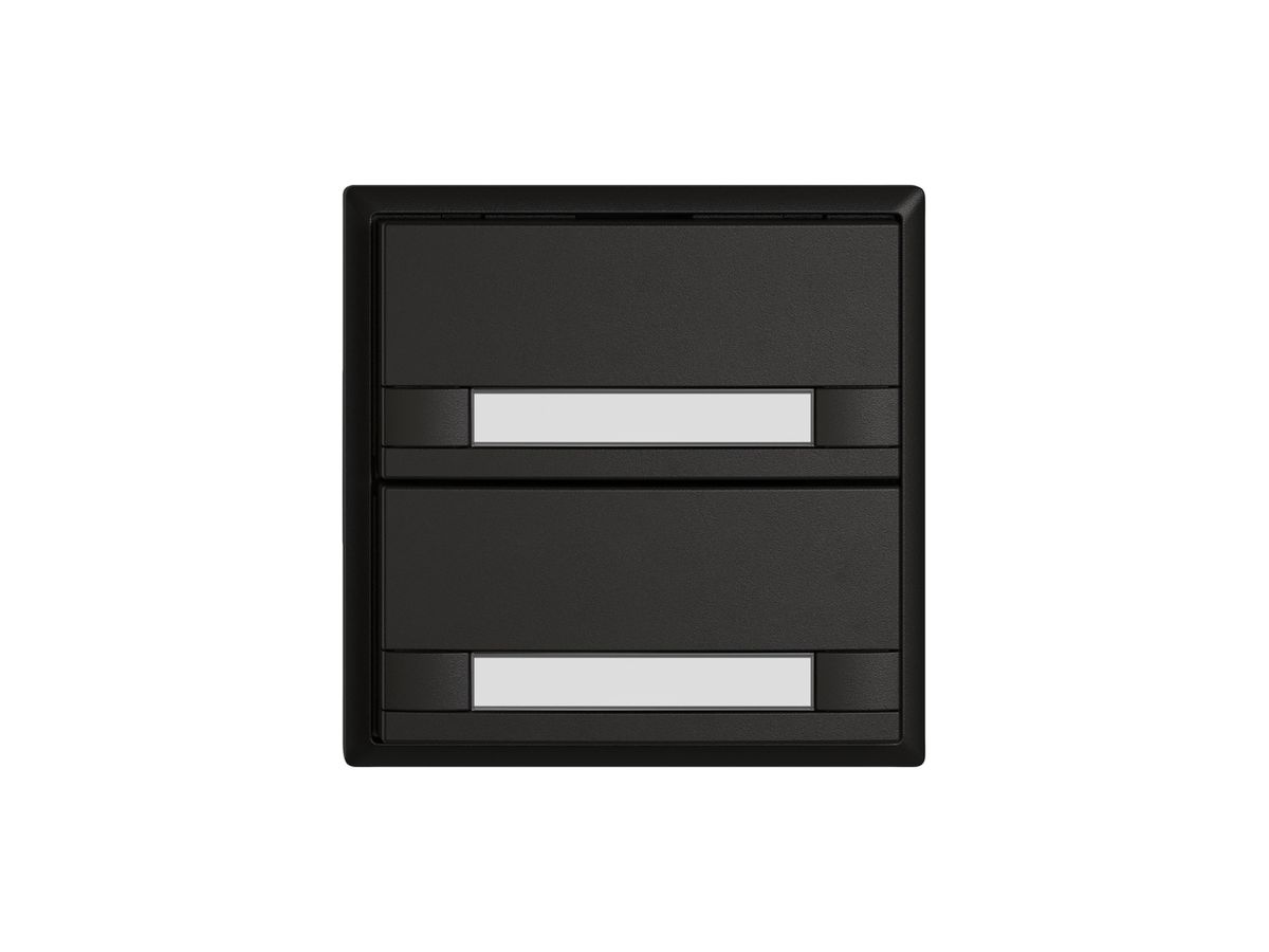 Universaltaster EDIZIO.liv UNI SNAPFIX® o.LED 2× 2-Tbed.Pap.sz