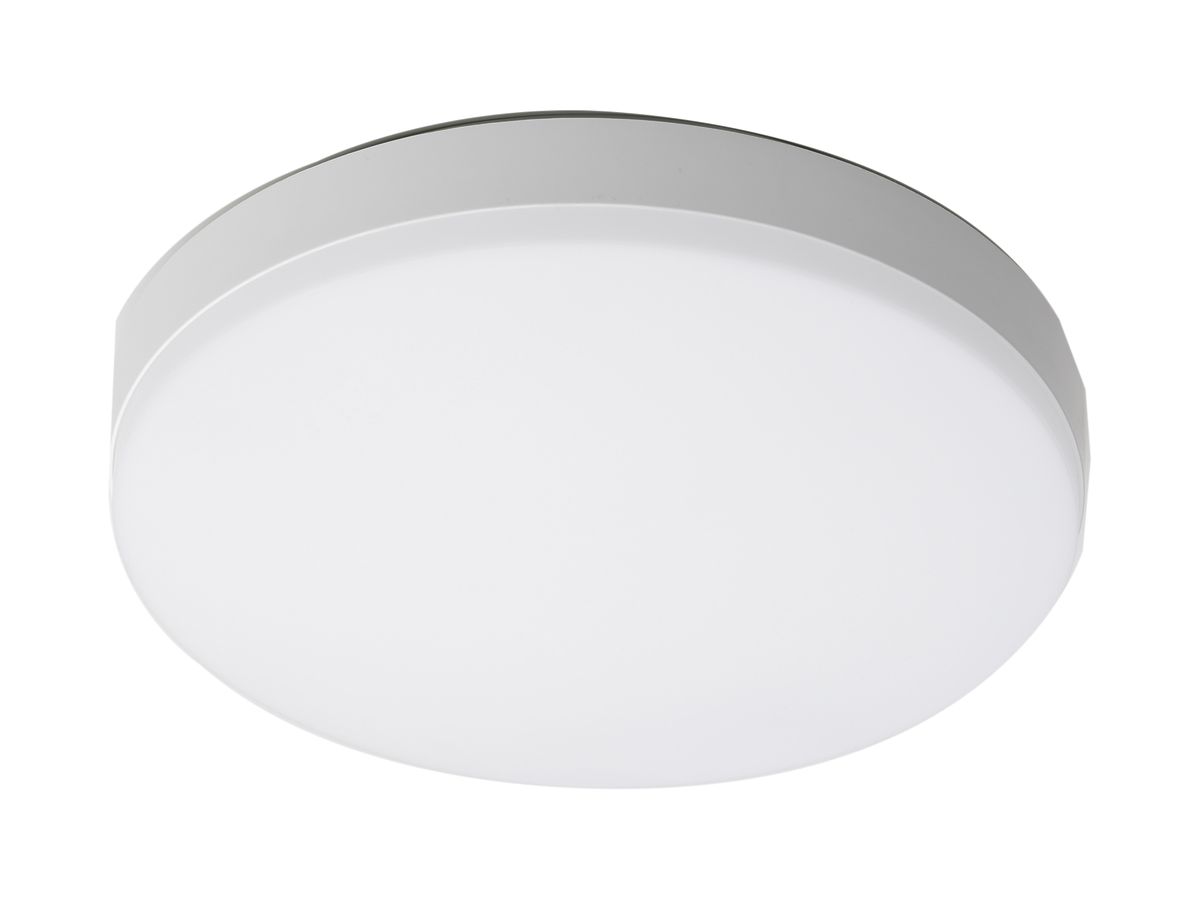 LED-Decken-/Wandleuchte PASO3 Ø350mm 30W 3000…5700K IP54 Notleuchte weiss