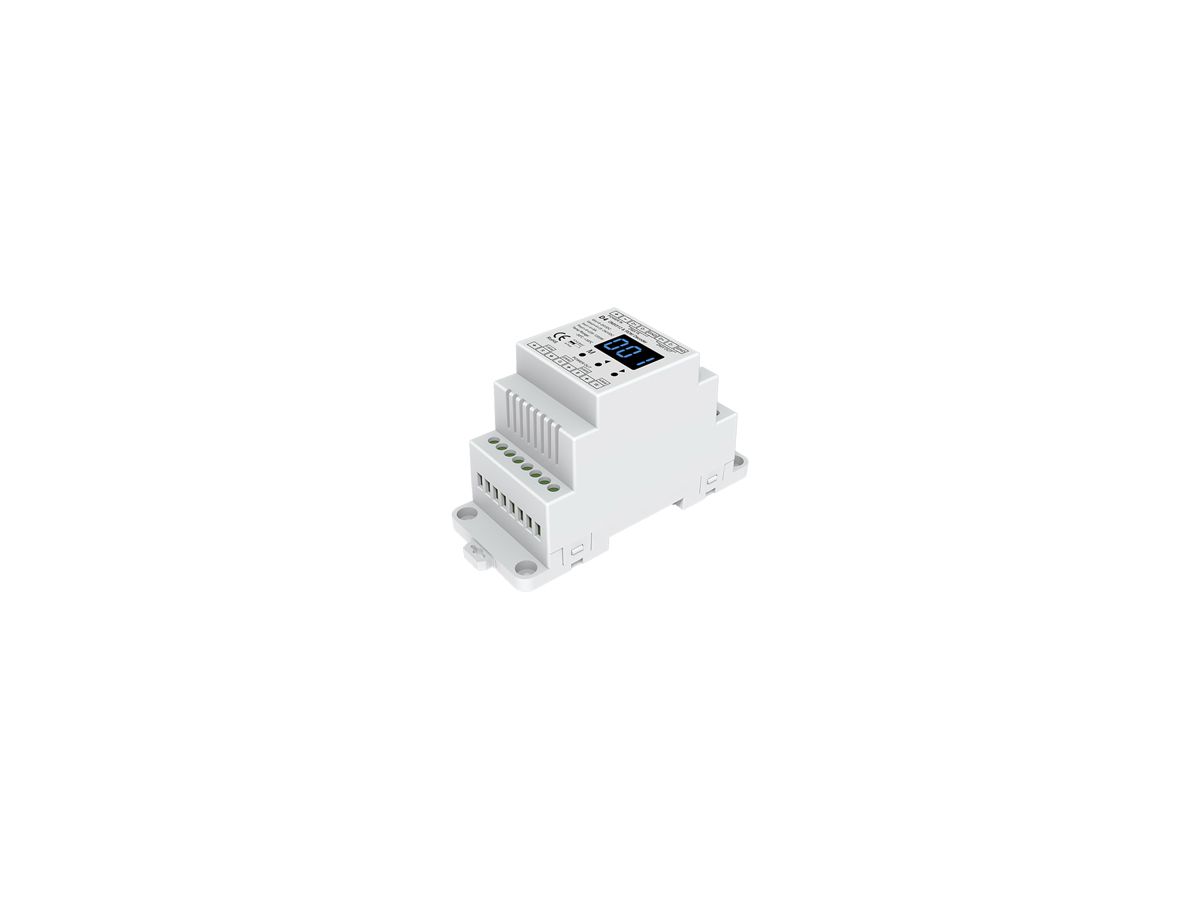REG-Dimmer DOTLUX IP20 12…24V DMX 4×5mA