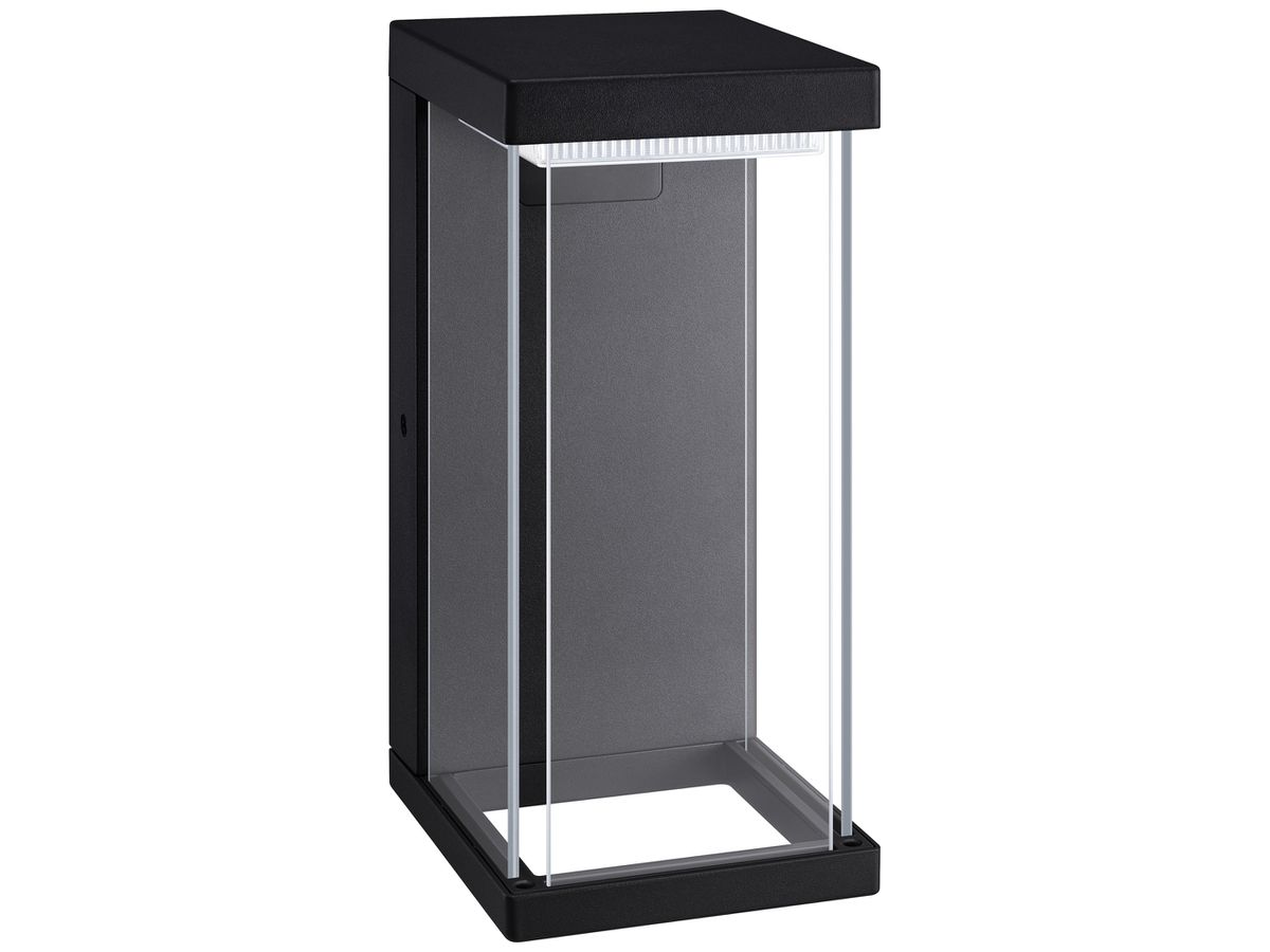 LED-Wandleuchte Philips Kyrie 12W 1500lm 827 IP44 schwarz