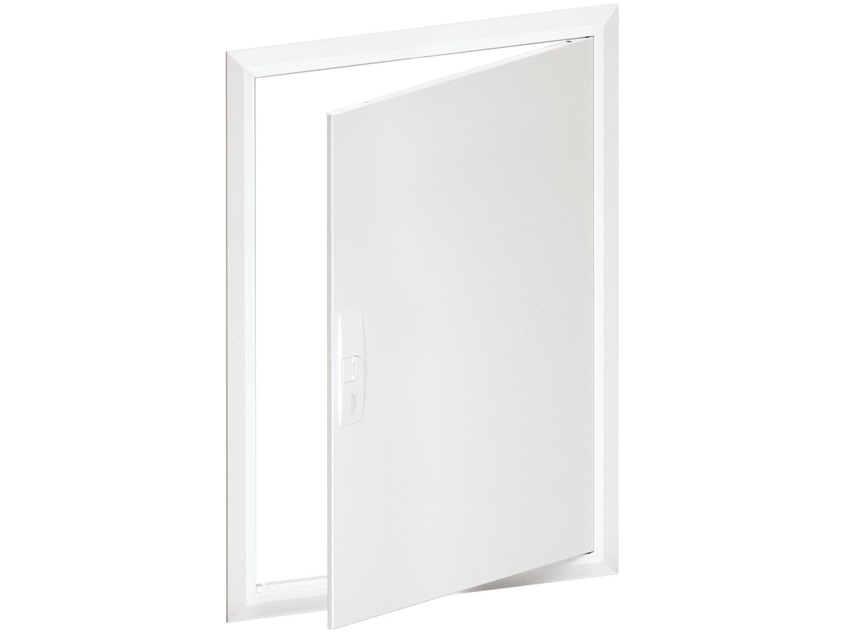 Blendrahmen mit Tür Hager univers 603×853×10mm IP00 weiss für FW52U..