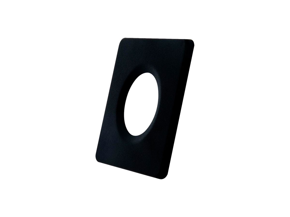 Zierring DOTLUX für MULTISCREW eckig schwarz matt