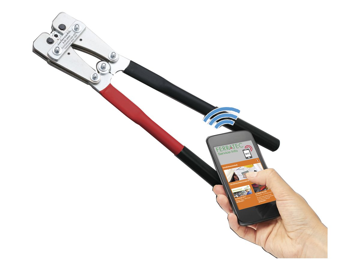 Handpresswerkzeug Intercable MPR50iNFC, 6…50mm²