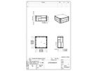 Apparategehäuse RW CUBO C 400×400×180 CPCF OHI CP1H transparent