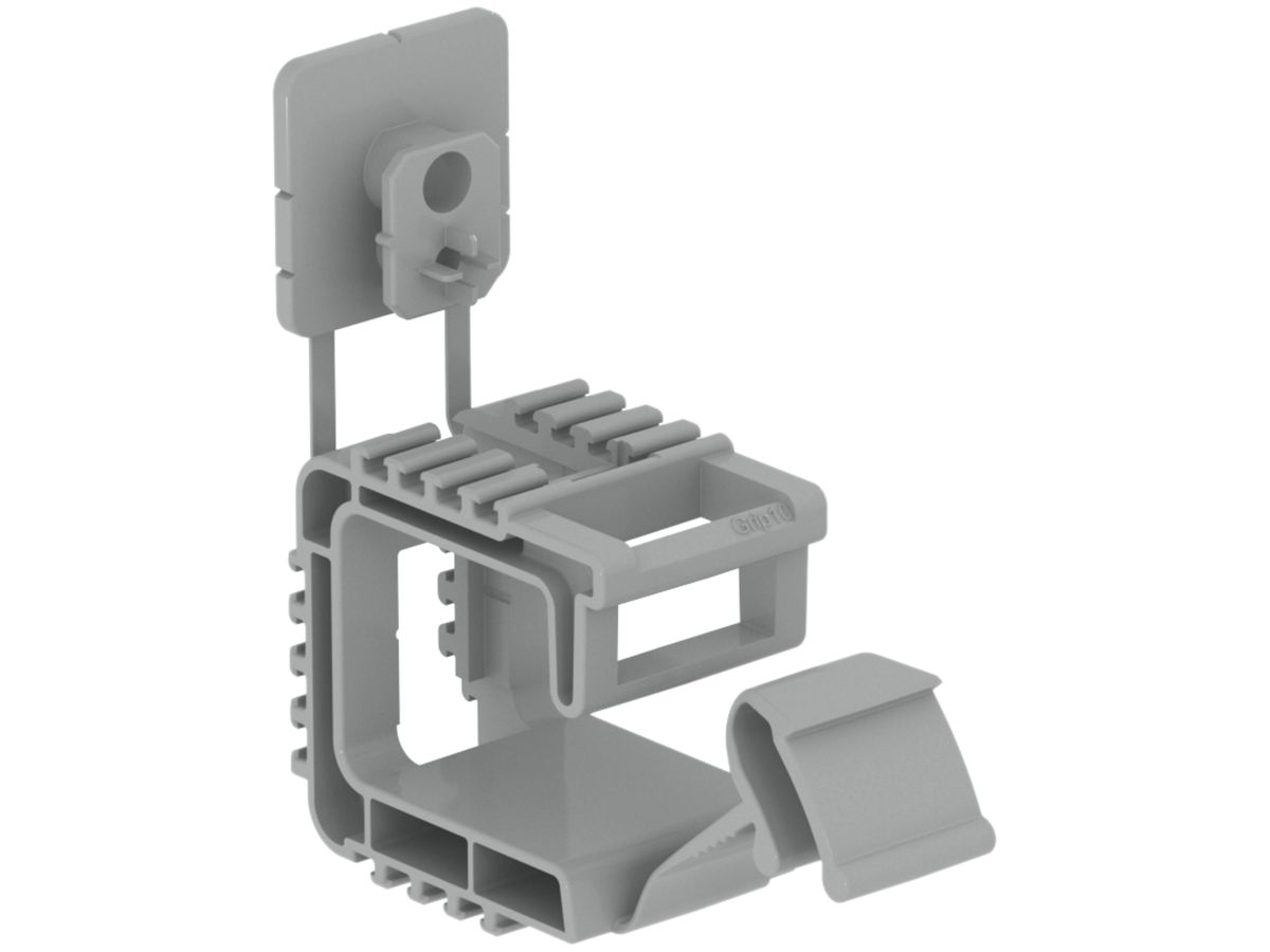 Sammelhalterung Bettermann 10×NYM 3×1.5mm², steingrau