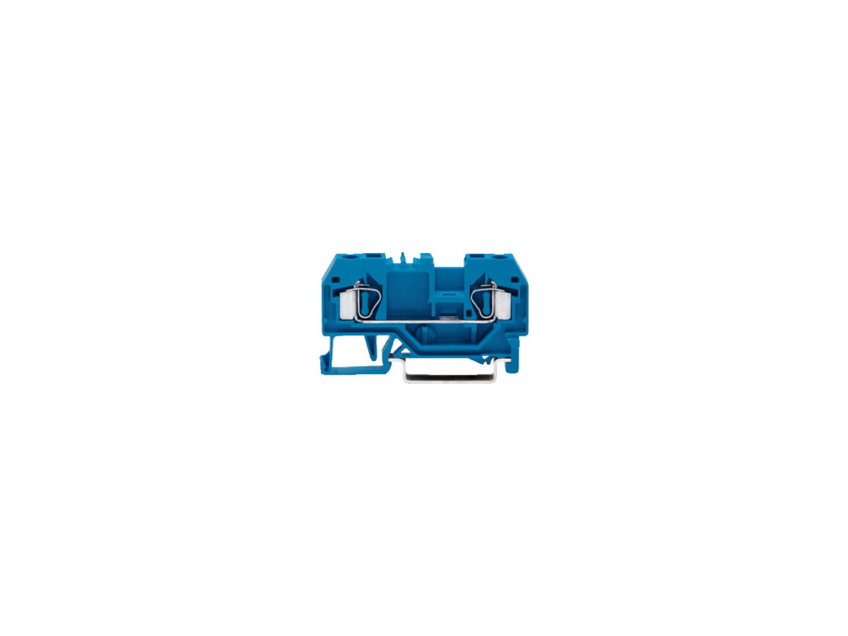 Durchgangsklemme WAGO 4mm² blau