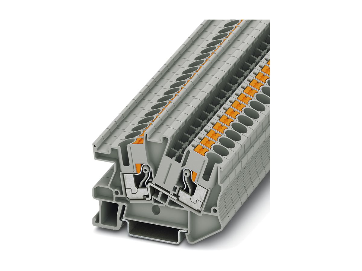Reihenklemme 0.5…10mm² grau Push-in-An.PTI 6