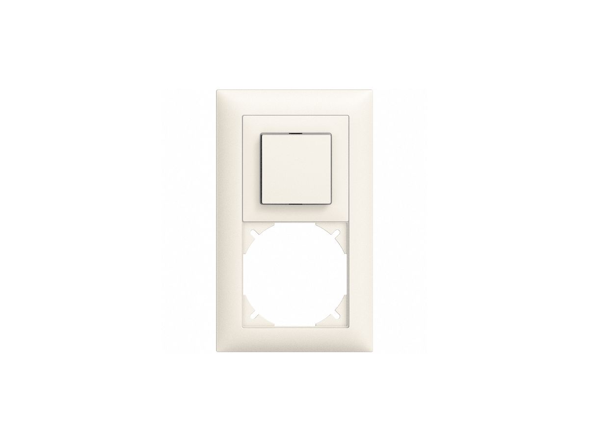 UP-Kombination EDIZIOdue S3+leer weiss vertikal