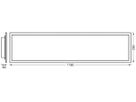 LED-Deckenleuchte LEDVANCE SMART+ WIFI PLANON 36W 3000lm RGB TW DIM 1195×295 ws