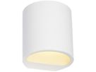 Wandleuchte SLV PLASTRA, G9 42W Gips IP20 weiss