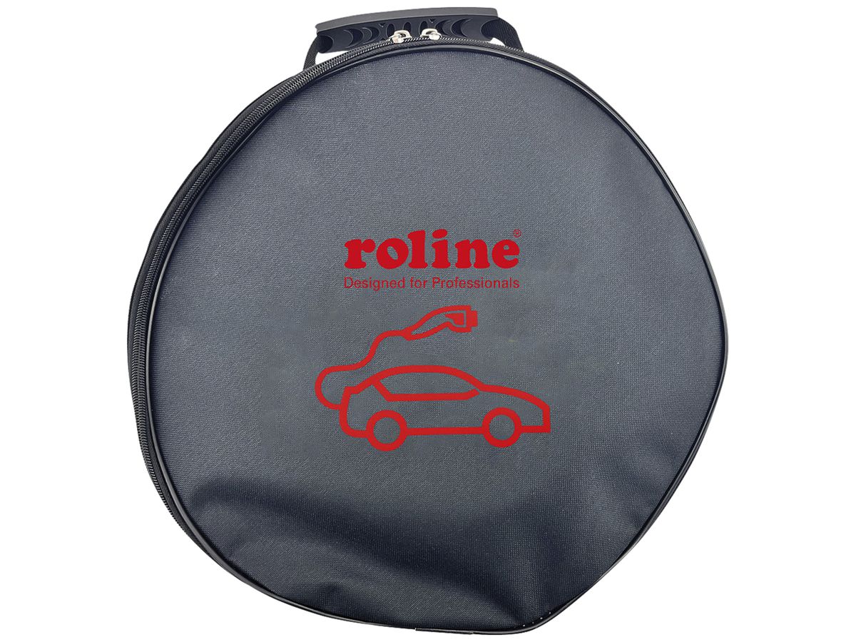 Schutztasche ROLINE für Ladekabel E-Mobility schwarz