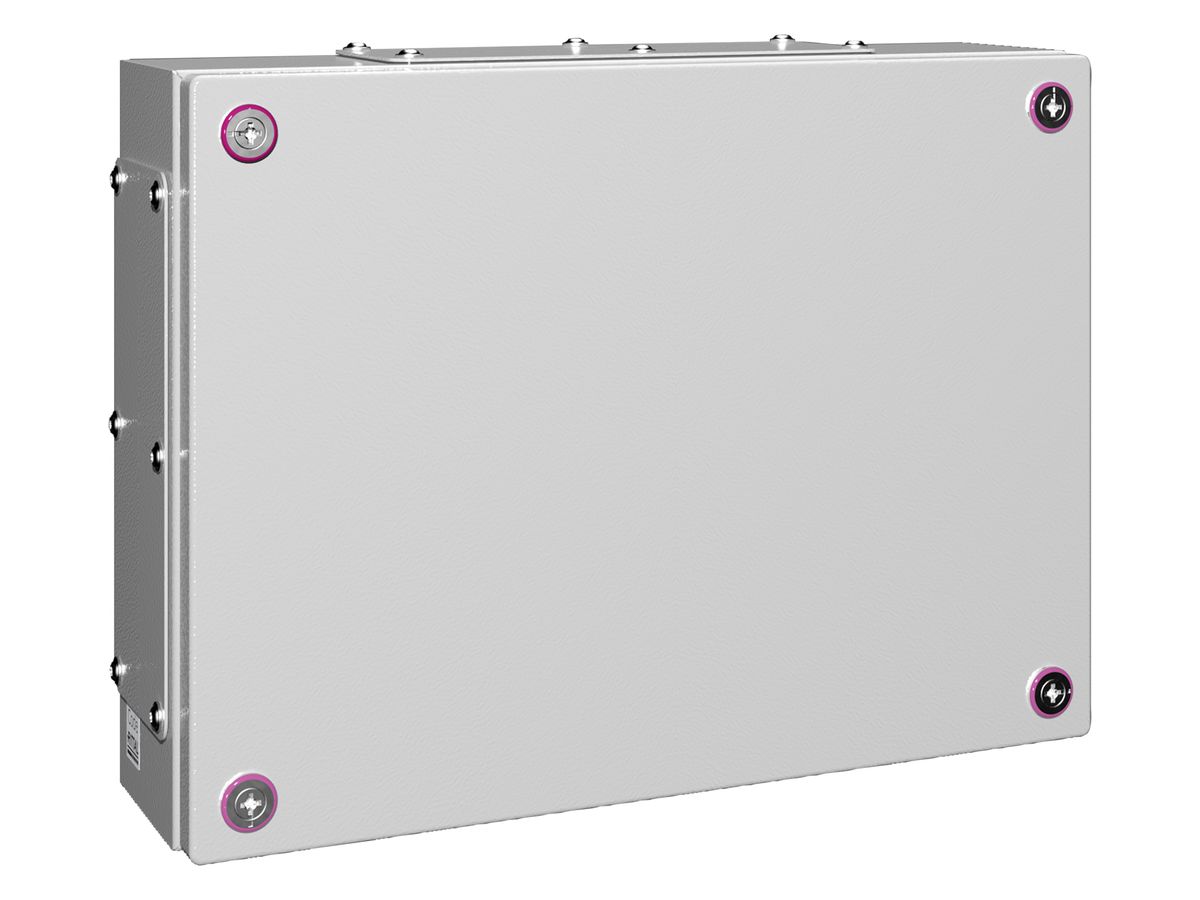 Kleingehäuse Rittal KX Klemmenkasten, Flansch, IP55, 400×300×120mm, Stahlblech