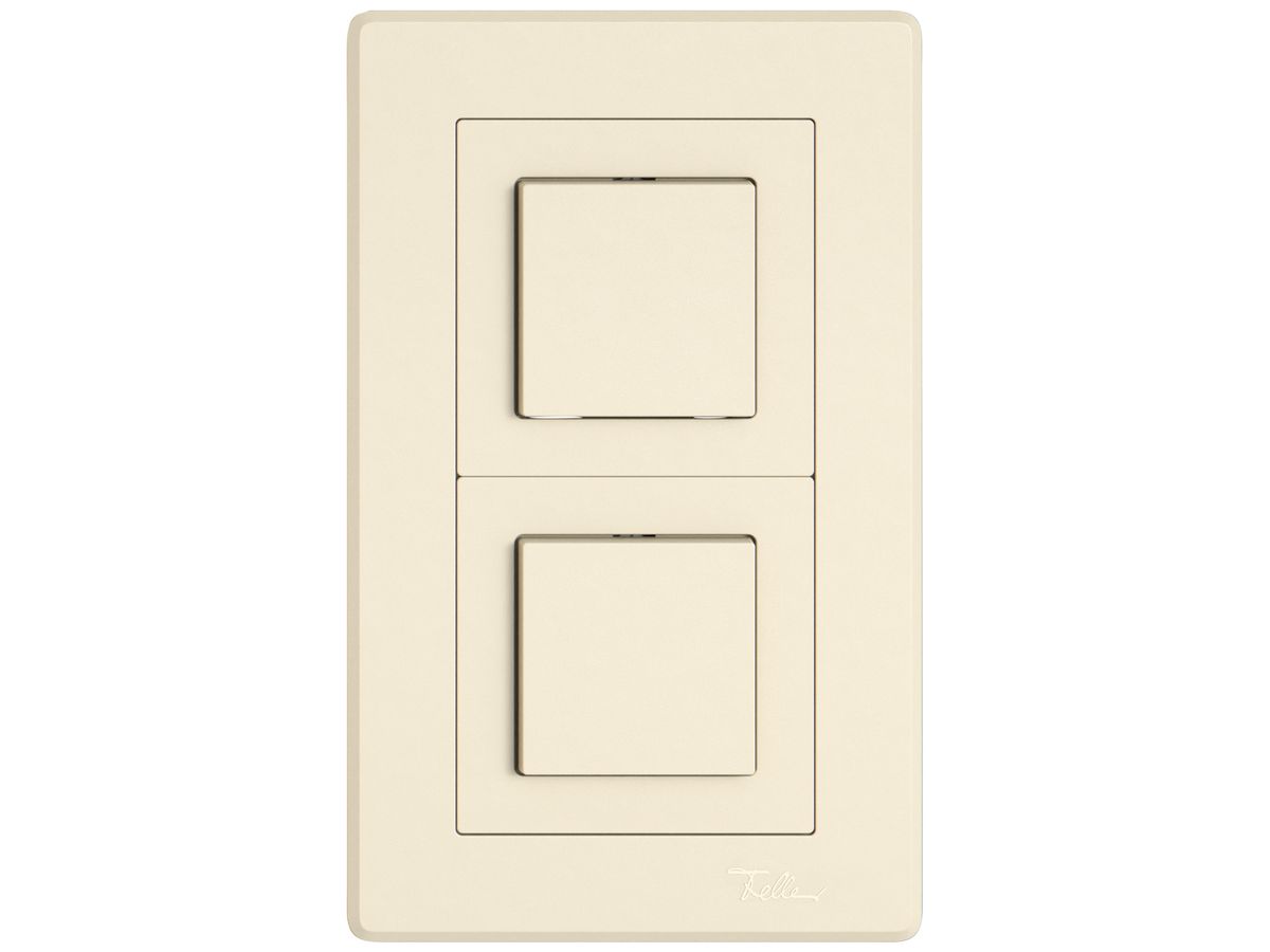 UP-Kombination EDIZIO.liv SNAPFIX® 2×1 156×96mm 2×Schema 3/1L crema
