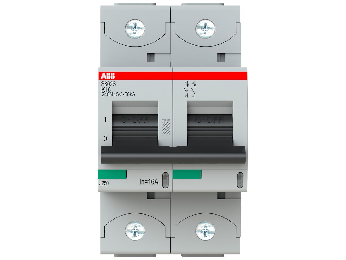 Leitungsschutzschalter ABB S802S-K 16A 50kA