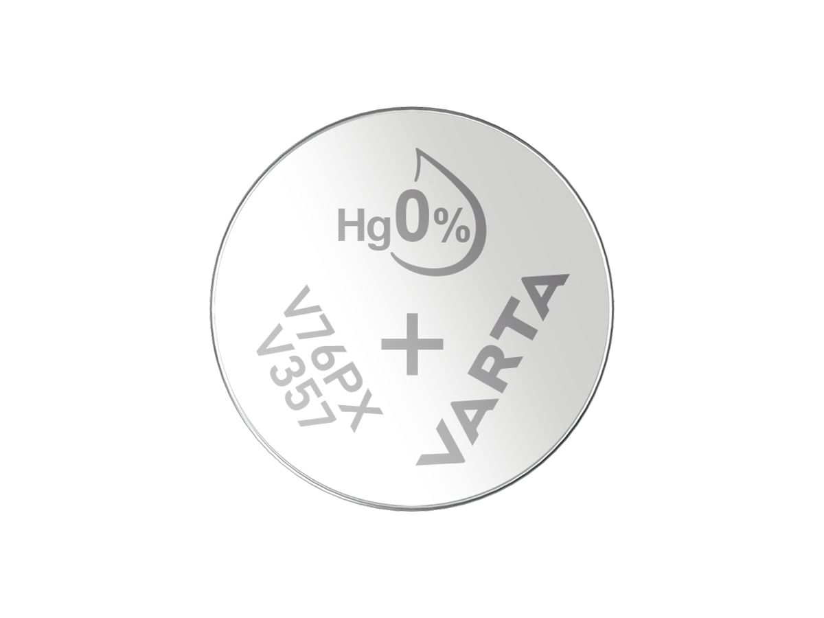 Knopfzelle Silberoxyd VARTA V357, 1.55V, 1 Stück