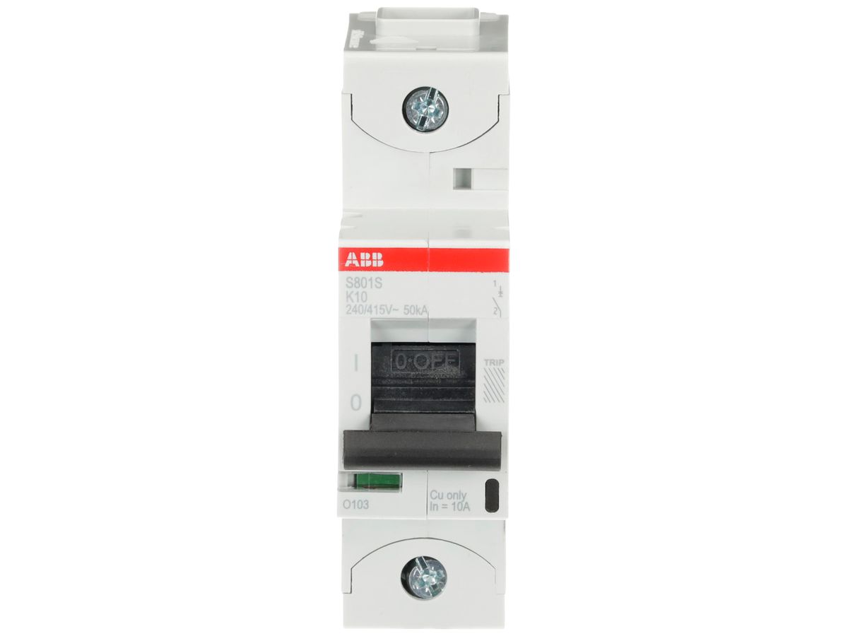 Leitungsschutzschalter ABB S801S-K 10A 50kA