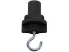 Universalhaken SLV für Stromschiene S-TRACK 3-phasig, max. 10 kg, schwarz