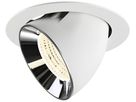 LED-Downlight SLV NUMINOS GIMBLE XL 24W 3800lm 4000K WB DALI Ø175 ws/cr