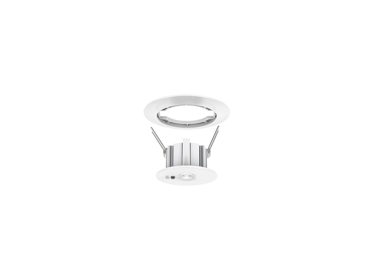 EB-LED-Sicherheitsleuchte Sylvania LifeSafe Pro 3.5W 225lm 5000K bat3hPt Ø55 ws