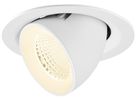 LED-Downlight SLV NUMINOS GIMBLE M 12W 1900lm 4000K MB DALI Ø135×95 weiss