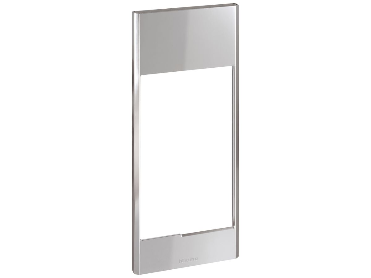 Abdeckrahmen LINEA 5000 1×3 vertikal 139×365mm Edelstahl