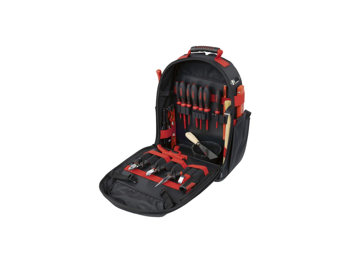 Werkzeugrucksack Cimco CH Elektro 24-teilig