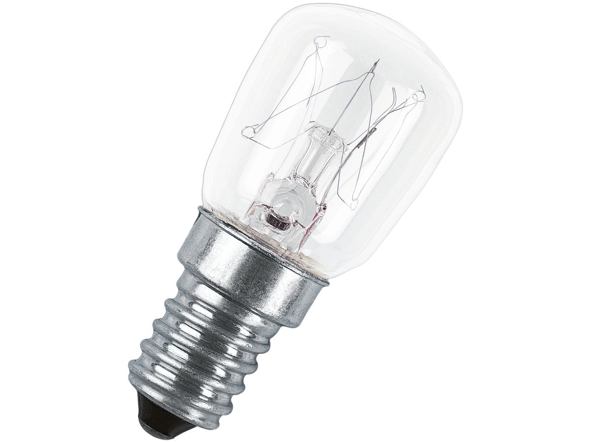 Glühlampe LEDVANCE SPC.T CL E14 15W 25×57mm für Backofen/Kühlschrank