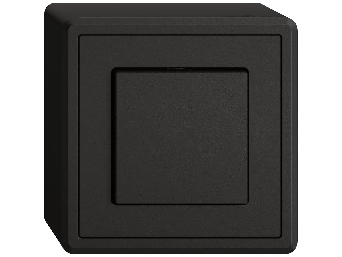 AP-Druckschalter EDIZIO.liv SNAPFIX® Aus/Wechsel 3/1L sz