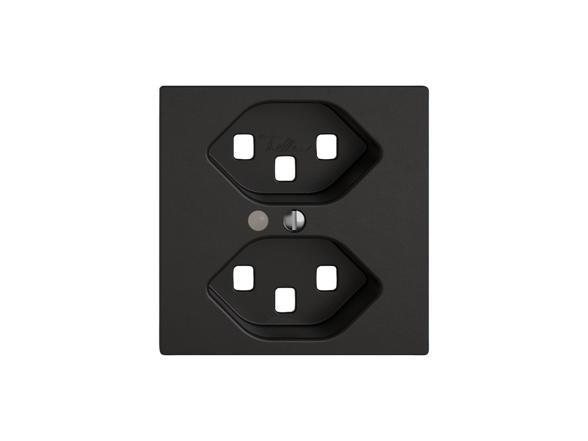Montageset EDIZIO.liv SNAPFIX® für 2×T23 mit Frontlinse sz