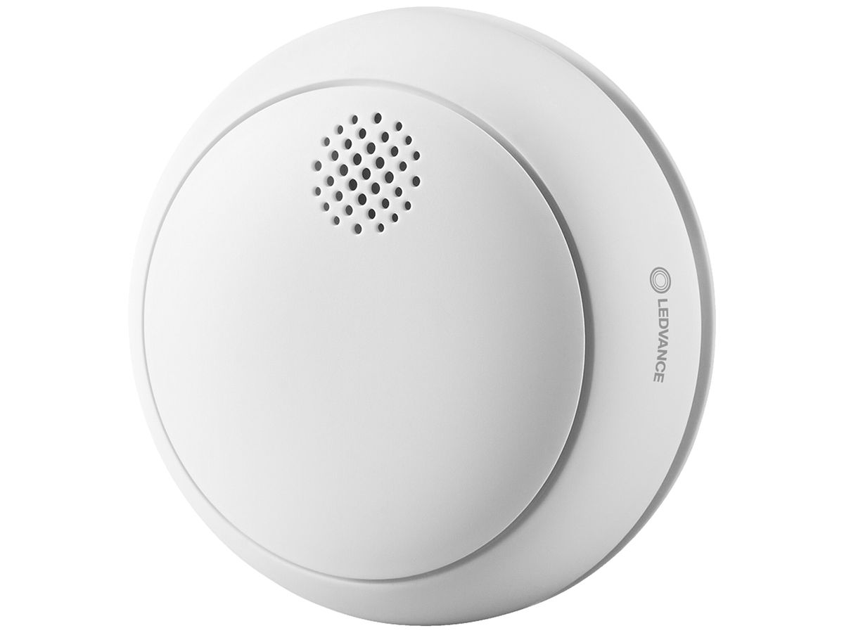Rauchmelder LEDVANCE SMART+SMOKE optisch DC 3VDC Ø86mm weiss