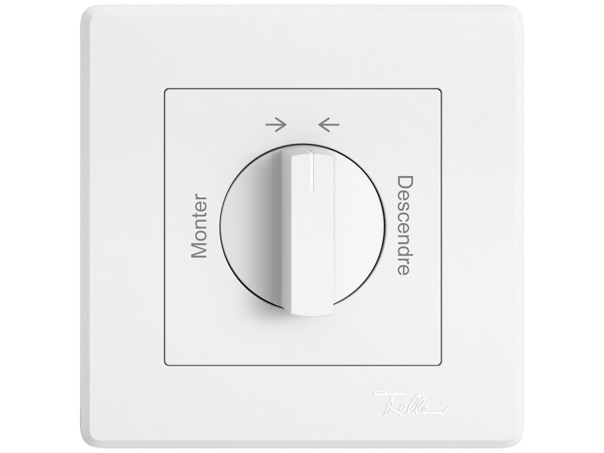 UP-Montageset EDIZIO.liv SNAPFIX® f.Drehschalter m.Griff Mont.→ ← Desc.ws
