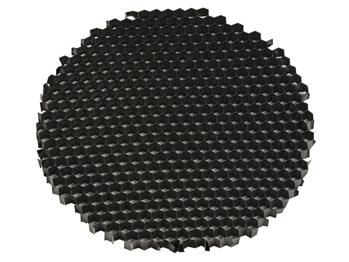 Wabenraster SLV für EB-LED-Bodenleuchte DASAR 270 SYM, Ø130mm, schwarz