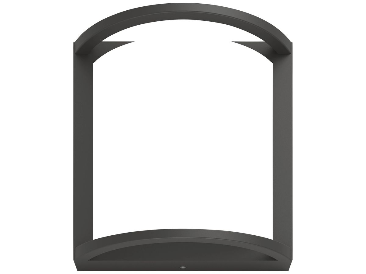LED-Wandleuchte Samondra 12W 3000K 1200lm IP44, anthrazit