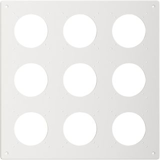 NUP-Kopfzeile Feller NEVO, 3×3, für N.CO-Apparate, weiss