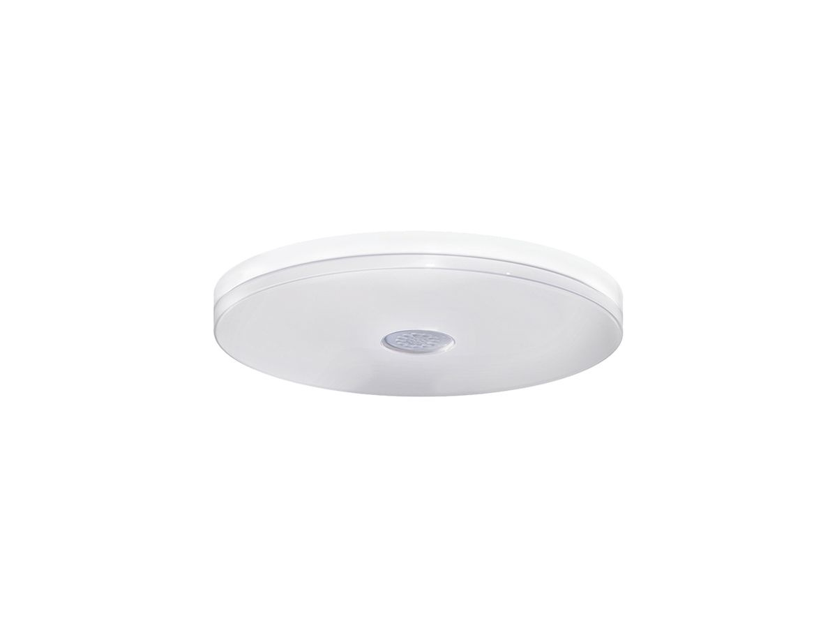 LED-Anbauleuchte Z-Licht SlimLED PIR 12W 1440lm 3000…4000K IP54 EM3h Ø320