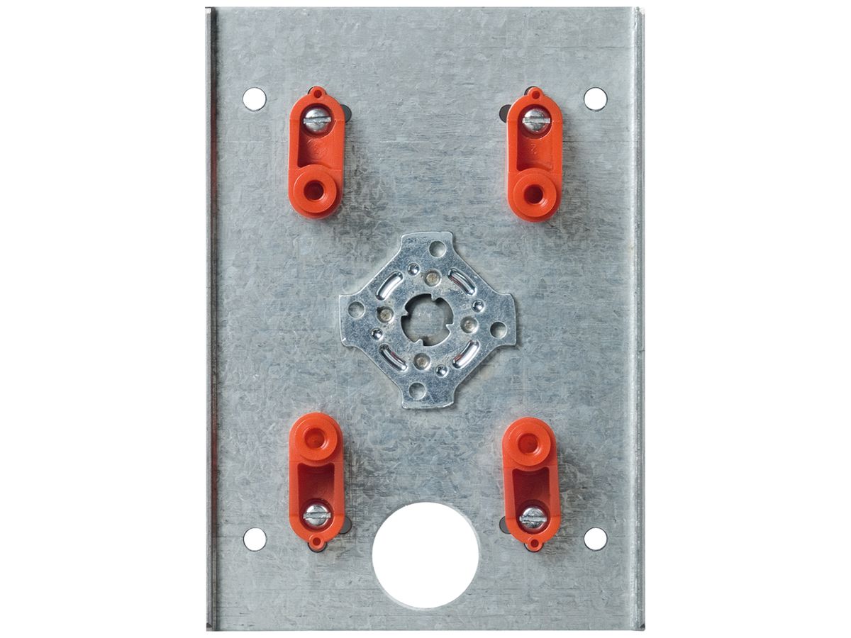 Montageplatte Siedle 1× 84×120×30mm