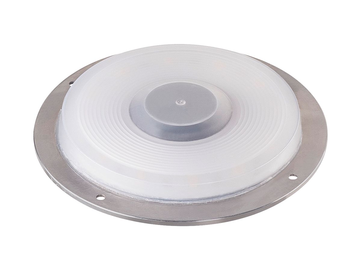 LED-Bodenleuchte SLV BIG PLOT 4.9W 540lm 3000K Ø124×16mm, Edelstahl
