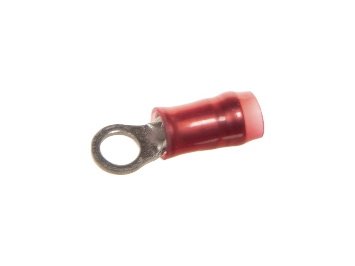 Quetschkabelschuh Tyco TE AMP PIDG Ringform M3.5 1.5mm² isoliert PA rot