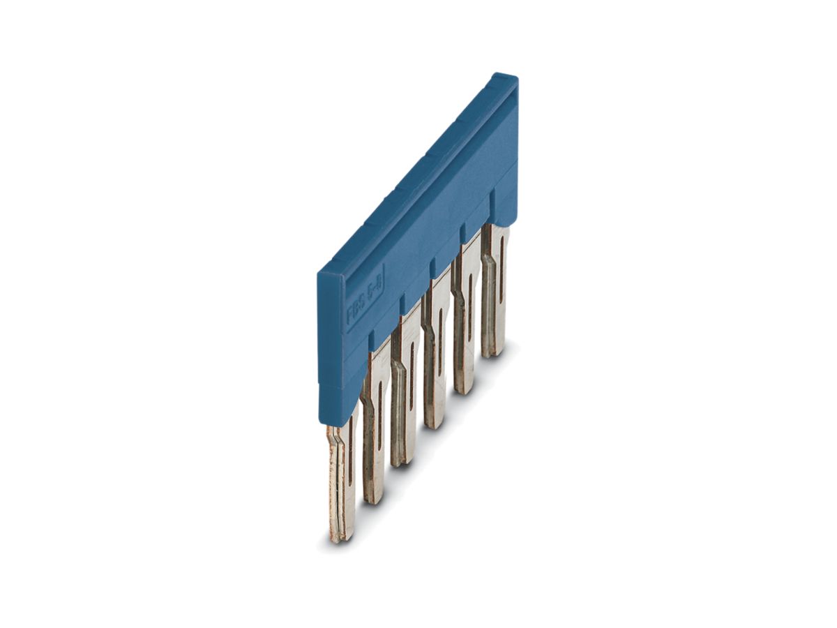 Steckbrücke Phoenix Contact 6L blau FBS 6-8 BU