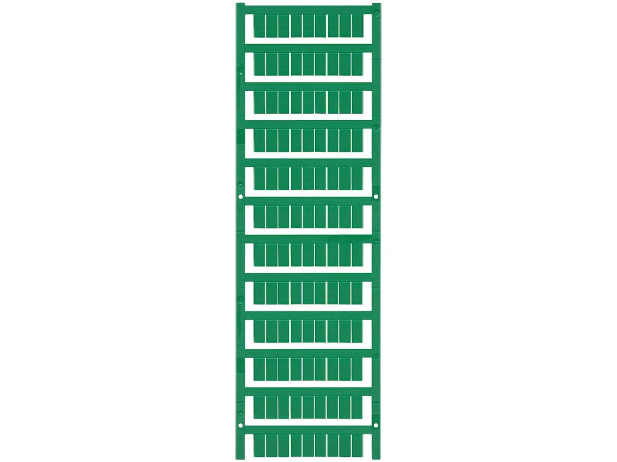 Klemmenmarkierer Weidmüller MultiCard WS 12×6.5mm PA66 grün