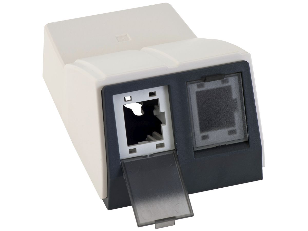 Data-Box Systimax für 2×RJ45-Modul