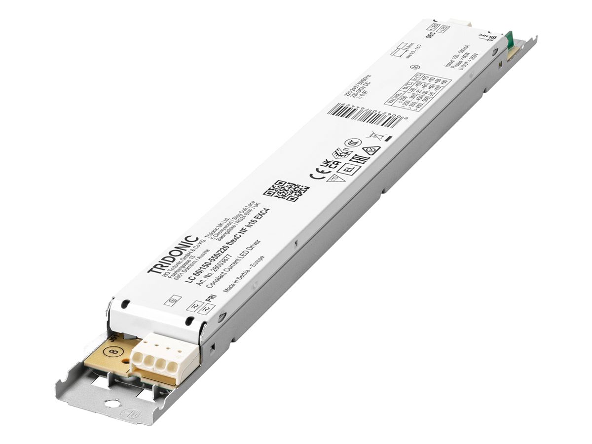 LED-Betriebsgerät Tridonic LC 33…60W 45…220V 150…550mA ON/OFF