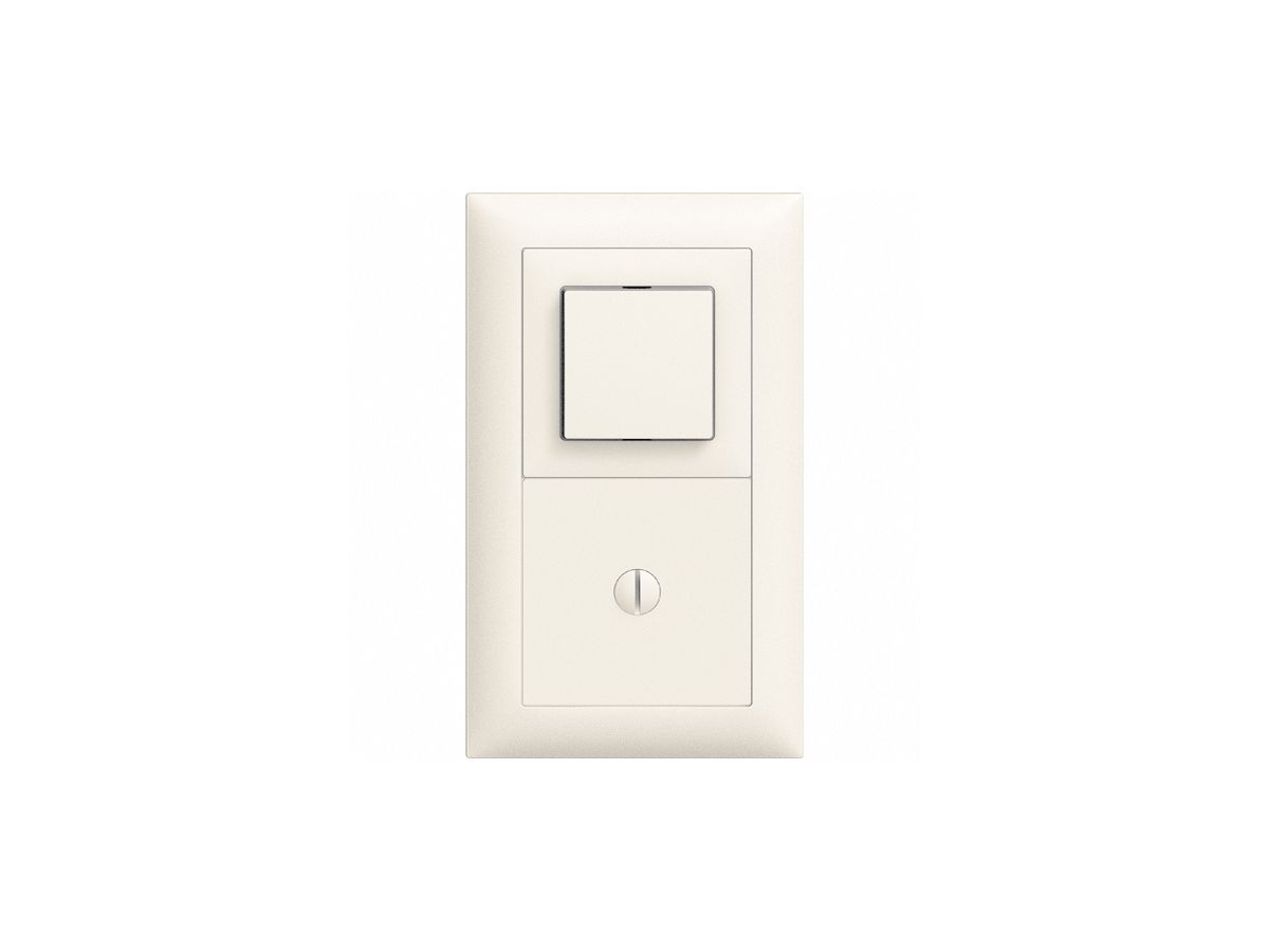 UP-Kombination EDIZIOdue S3+blind weiss vertikal