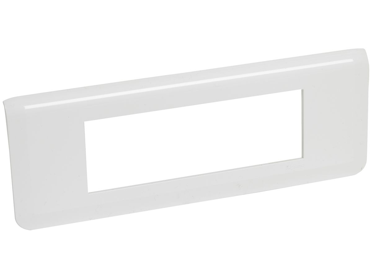 Abdeckrahmen MOS 1×6 Module horizontal weiss