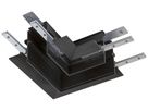 L-Verbinder SLV 48V TRACK Aluminium 95×95×46.9mm tief links schwarz